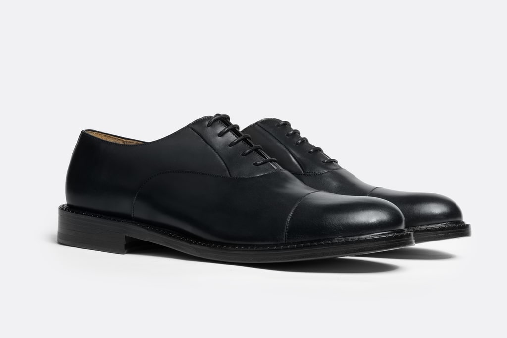 Cap Toe Oxfords Chunky Men Shoes