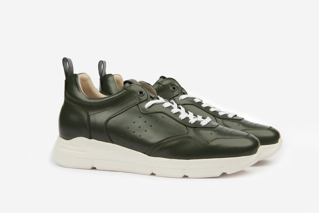 Leather Sneakers For Men Made in Italy
