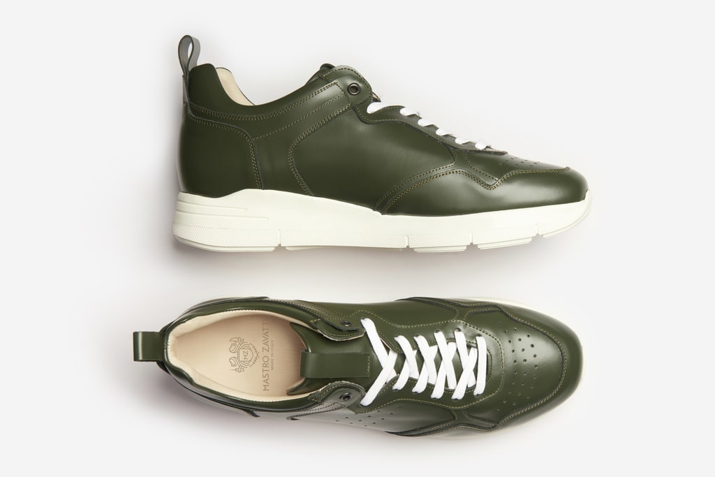 Handmade Sneakers Leather Shoes for Men