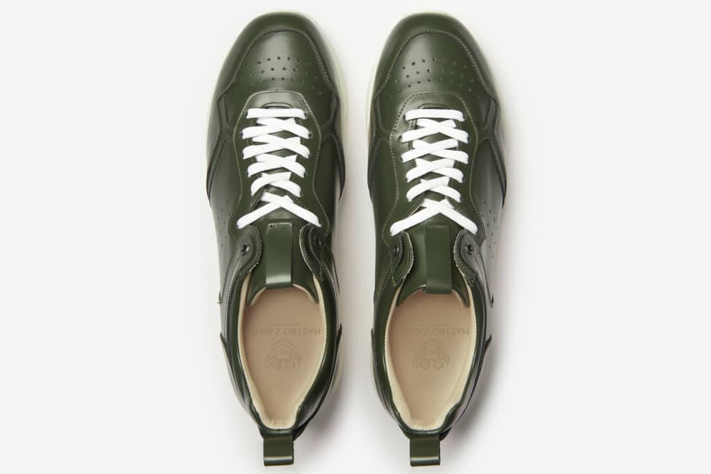 Dark Green Sneakers For Men