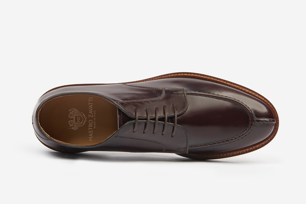 Mens Leather Derby Shoes Business Dress Shoes