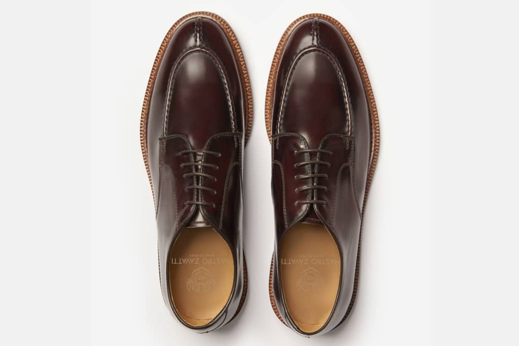 Split Toe Derby Shoes Leather Dress Shoes