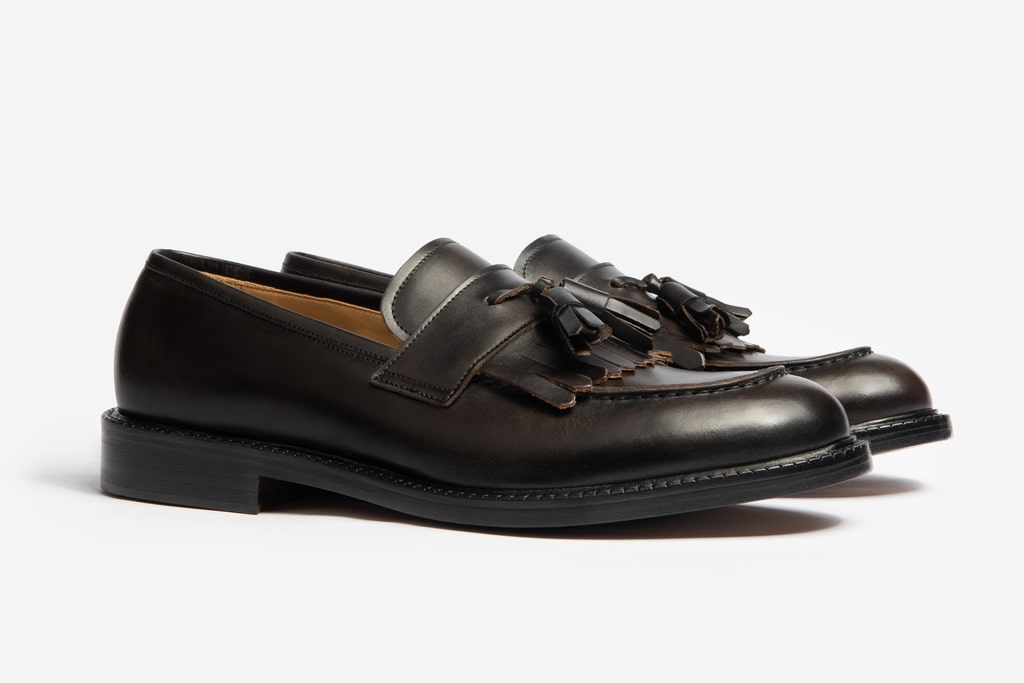 Black Loafers Leather Loafers For Men